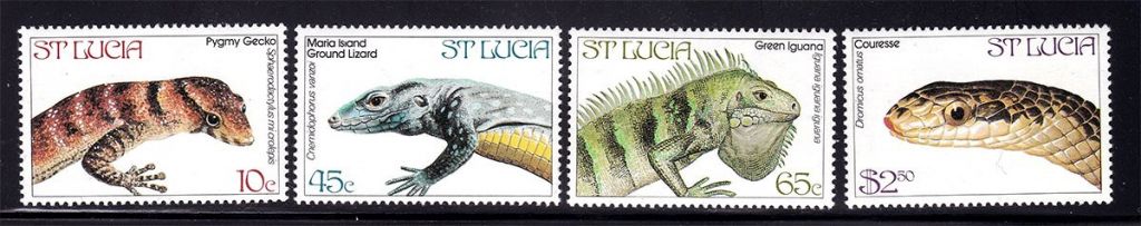 NM Фауна . Ст. Люсия 1984 г MNH - серия - фото фото фото 0