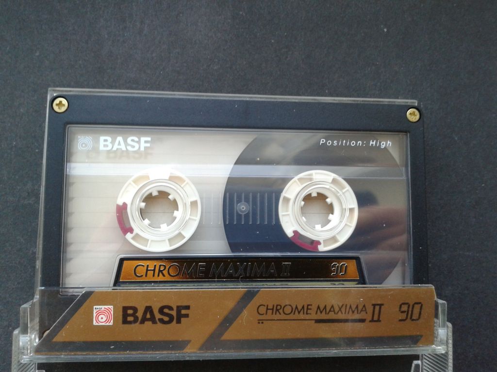 Аудиокассета BASF Chrome Maxima II 90 - фото фото фото 0
