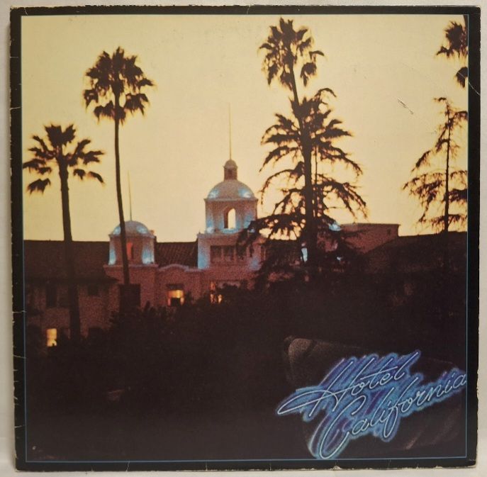 Eagles - Hotel California - 1976.  (LP). 12. Vinyl. Пластинка. Poster. Germany. - фото фото фото 0