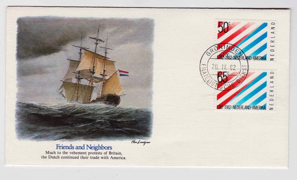 Флот . Нидерланды 1982 г MNH - 2а скана - фото фото фото 0