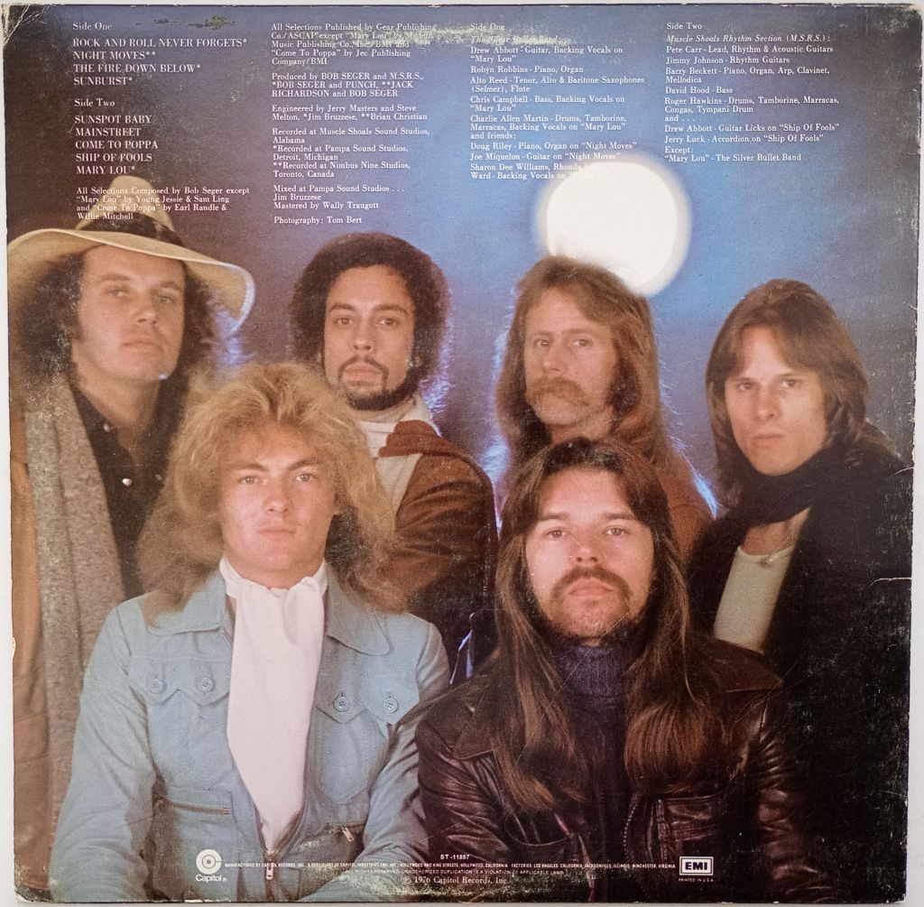 BOB SEGER AND THE SILVER BULLET BAND Night Moves LP EX-/VG - фото фото фото 1