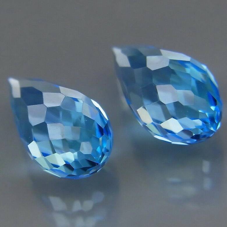Натуральный топаз бриолет   5.34Ct  11x5.5 mm - фото фото фото 1