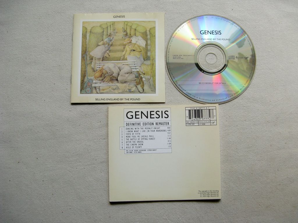 CD Genesis.  Selling England By The Pound. 1973/1994. - фото фото фото 1