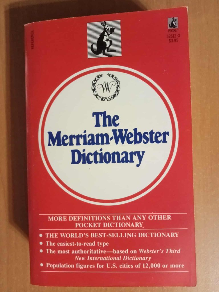The Merriam-Webster Dictionary. / Словник Мерріам-Вебстера. - фото фото фото 0