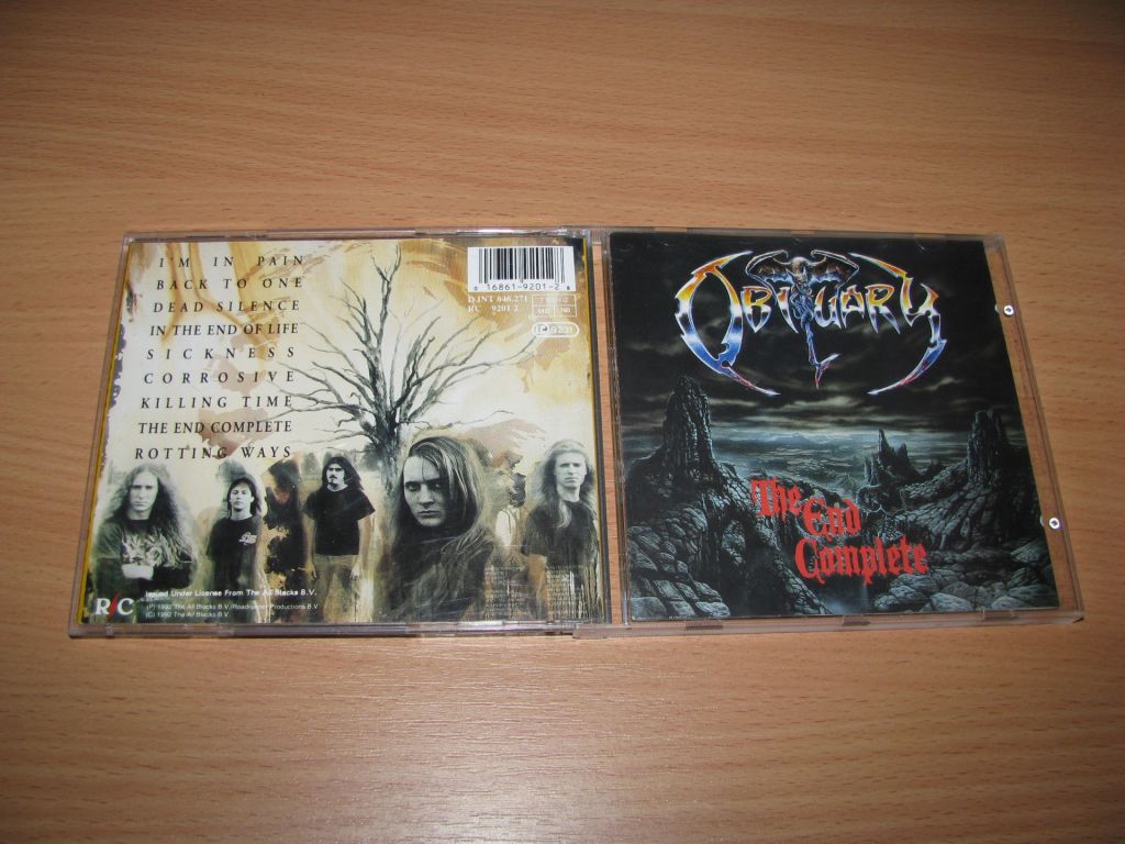 OBITUARY - The End Complete      (1992 Roadracer 1st press,Holland) - фото фото фото 0