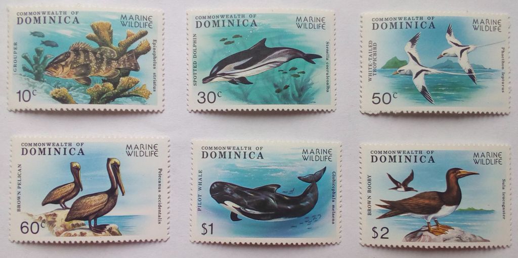 Доминика 1979 Морская фауна, MNH  (КЦ = 15 евро) - фото фото фото 0