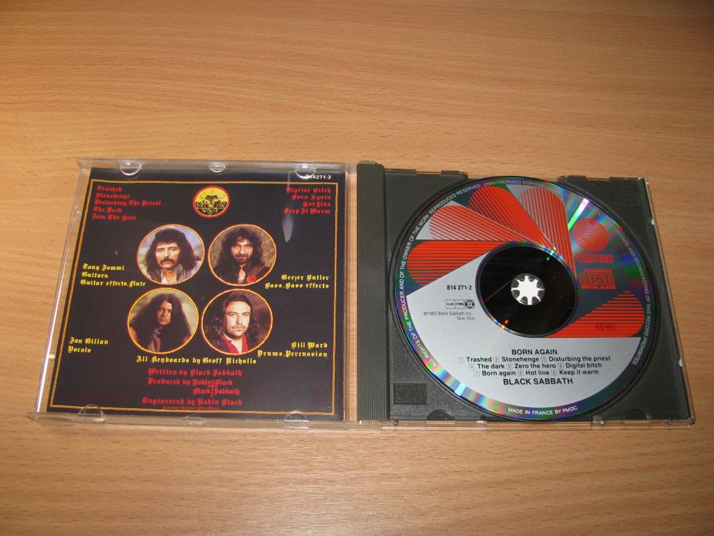 BLACK SABBATH - Born Again   (1987 Vertigo Germany) - фото фото фото 1