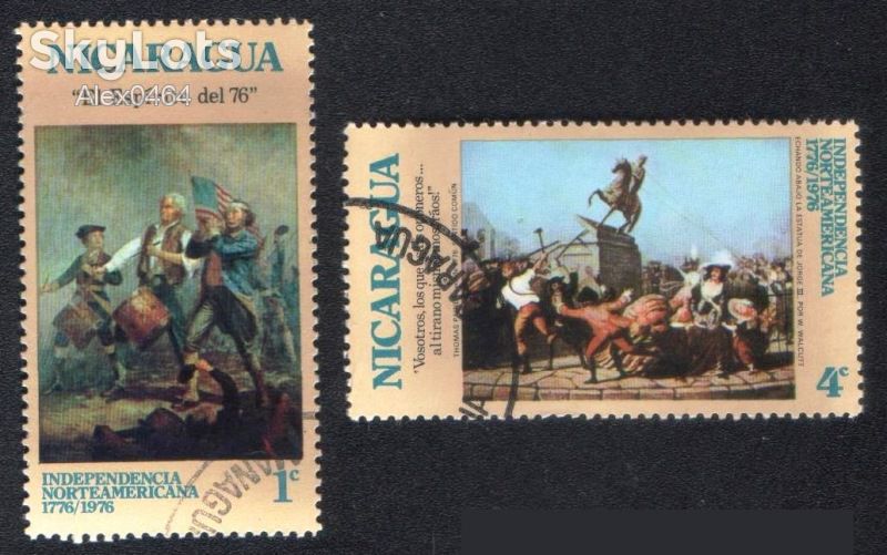 Никарагуа (1975) 200 лет независимости США - фото фото фото 0
