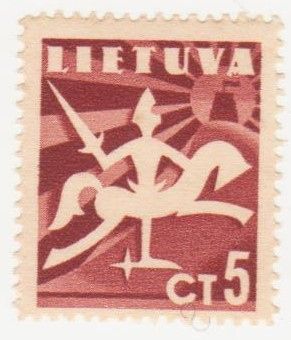 Литва 1940 г №  441 ** - фото фото фото 0