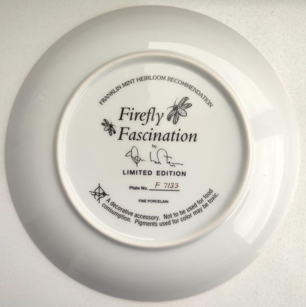 "ГЕПАРД. КОТЕНОК ГЕПАРДА" коллекционная декоративная тарелка "FRANKLIN MINT" США фарфор РЕДКАЯ!!! - фото фото фото 3