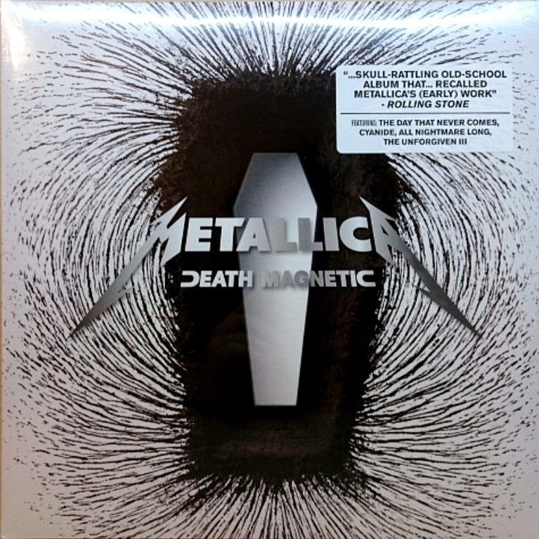 Metallica - Death Magnetic - 2008.   (2LP). 12. Vinyl. Пластинки. US. S/S. - фото фото фото 0