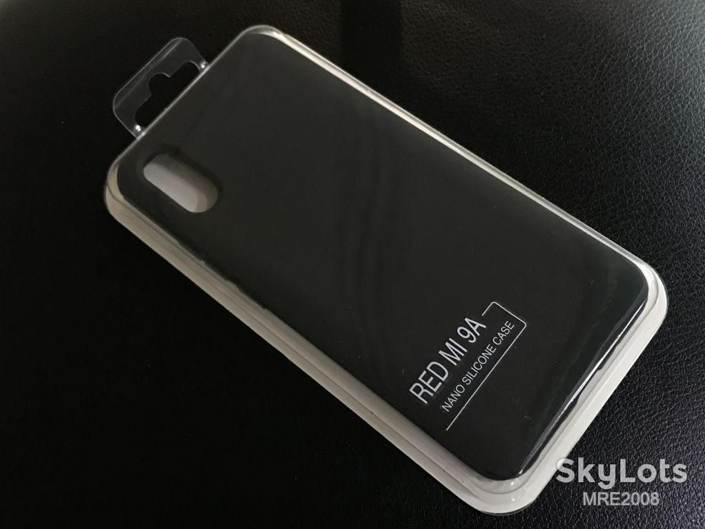 Чехол Silicone Cover для Xiaomi Redmi 9A black - фото фото фото 1