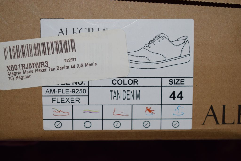 Сникерсы Alegria Flexer Tan Denim - фото фото фото 8
