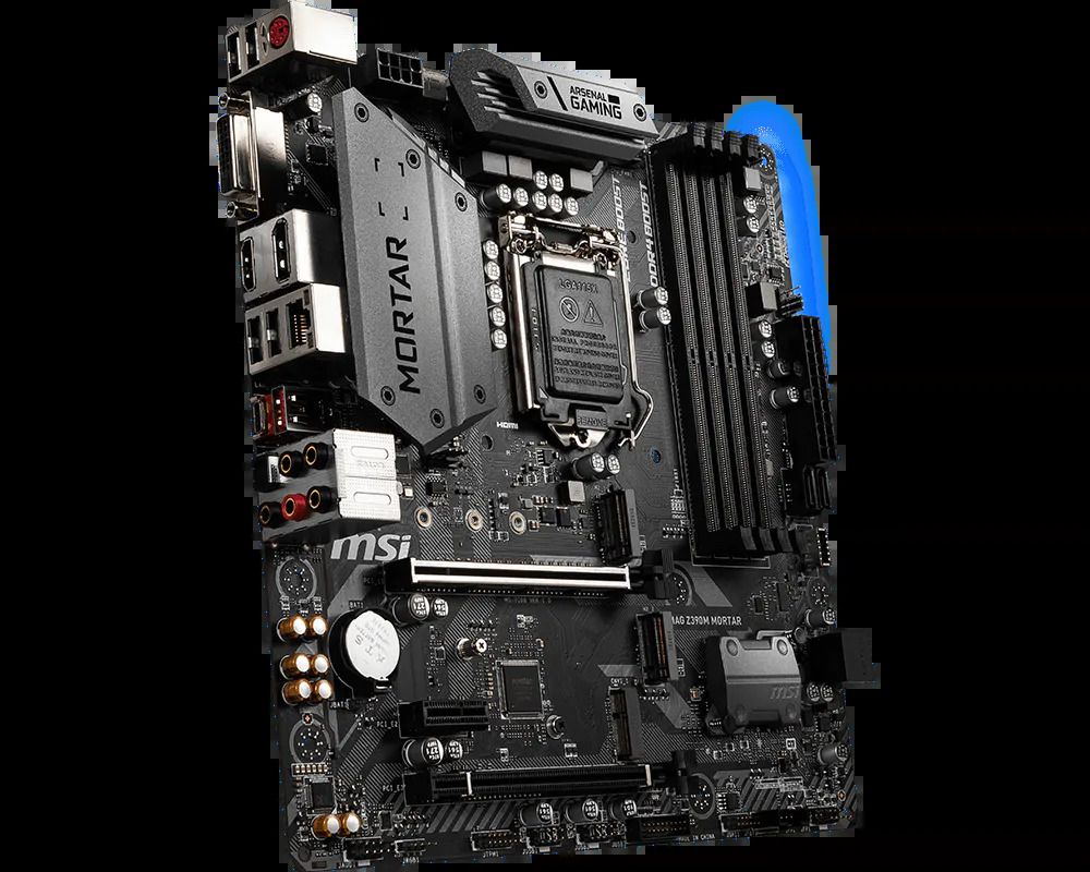 Мать 1151 v2, MSI MAG Z390M Mortar, Intel Z390 chipset - фото фото фото 1