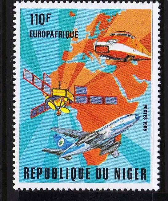 Космос . Нигер 1985 г  MNH - - фото фото фото 0