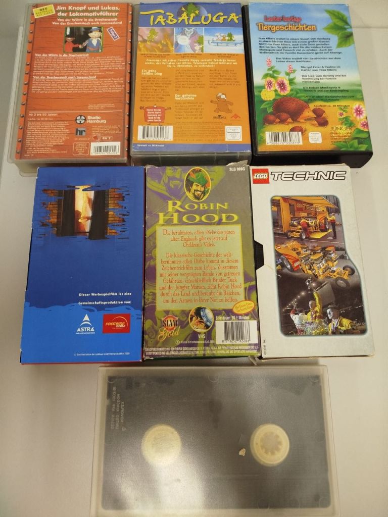 Відеокасета VHS з Німеччини  (дитячі, мультфільми) – 13 шт. - фото фото фото 4