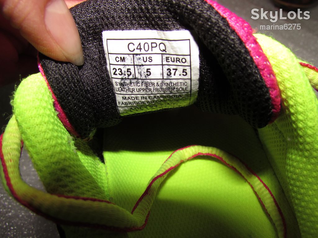 ЛЁГКИЕ УДОБНЫЕ КРОССОВКИ  ~ASICS~ КАМБОДЖА р 36-37 - фото фото фото 4