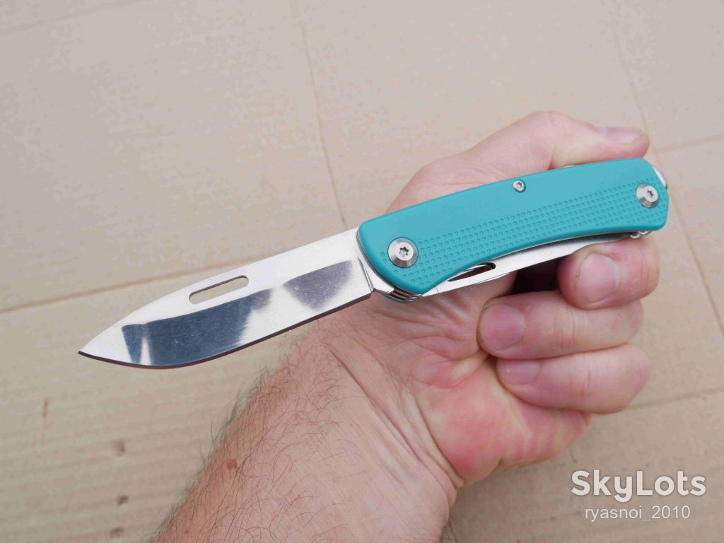 FREETIGER Multifunction Multi-Tool, Blue glass fiber, 440, Outdoor, EDC - фото фото фото 4