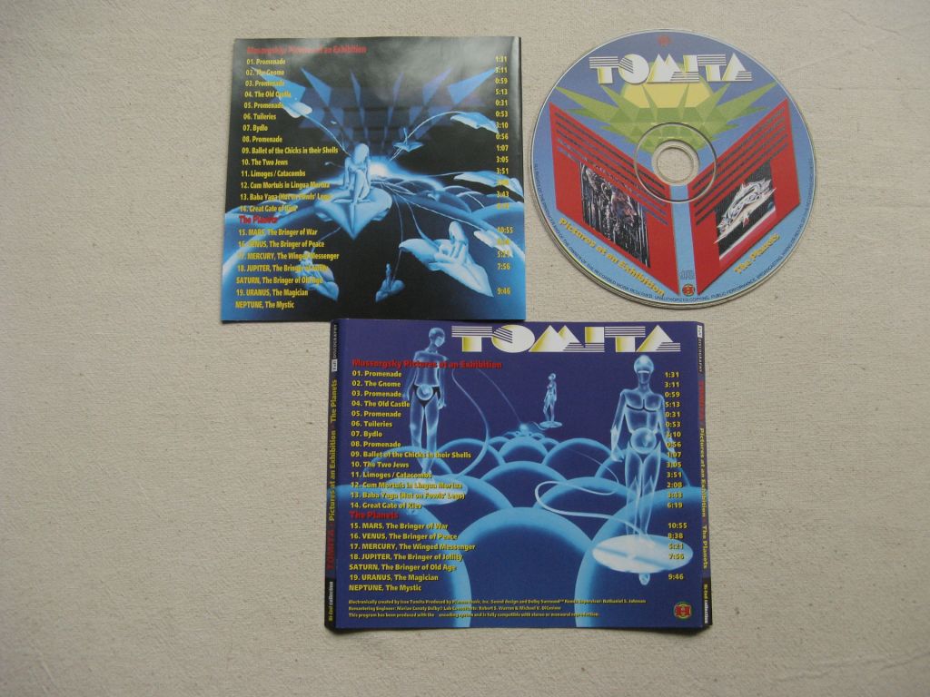 CD Isao Tomita.  Mussorgsky Pictures at an Exhibition.  The Planets. - фото фото фото 5