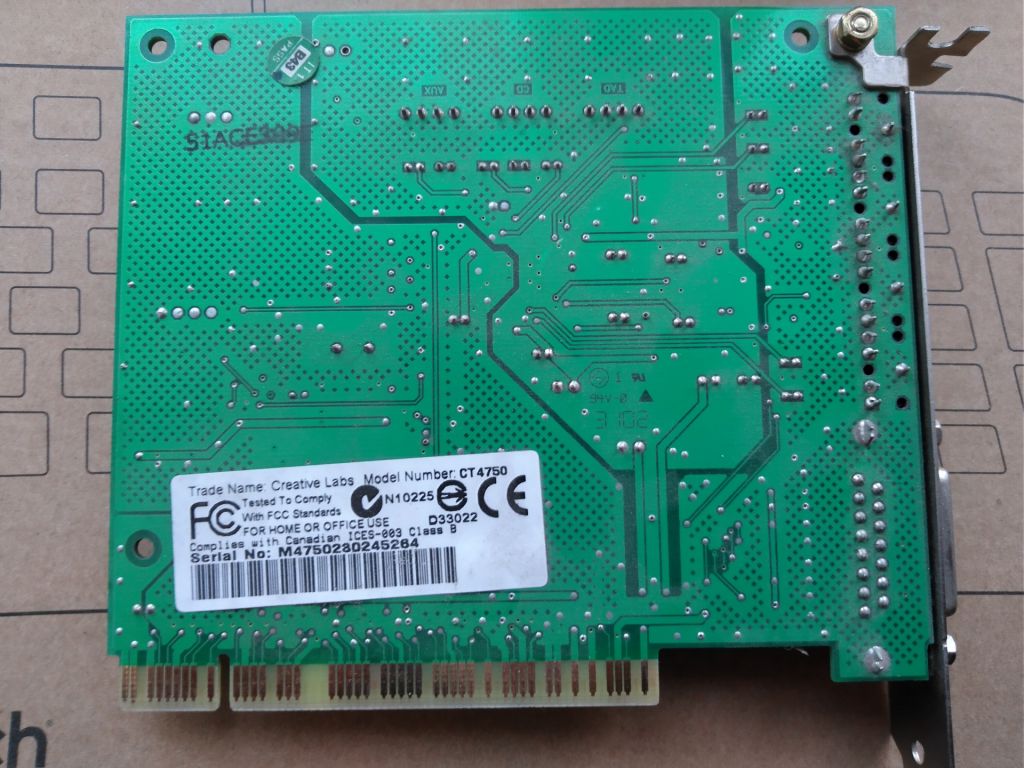 Звукова карта Creative CT4750 PCI - фото фото фото 4