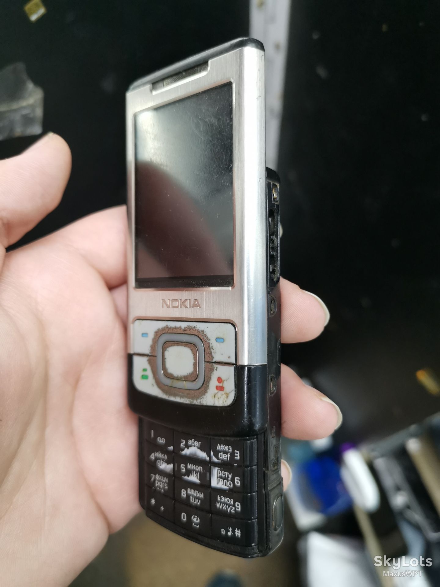 #820 Sklad Nokia 6500S Silver Original 6500s-1 - фото фото фото 1