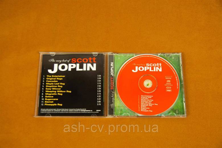 Музичний диск CD. Scott Joplin - фото фото фото 5