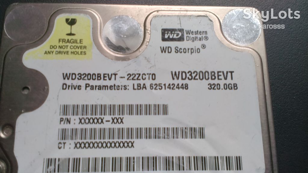 Жорсткий диск  WD 320 Gb  SATA - фото фото фото 1