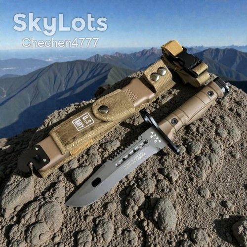 Ніж мисливський US NAVY Coyote - фото фото фото 1