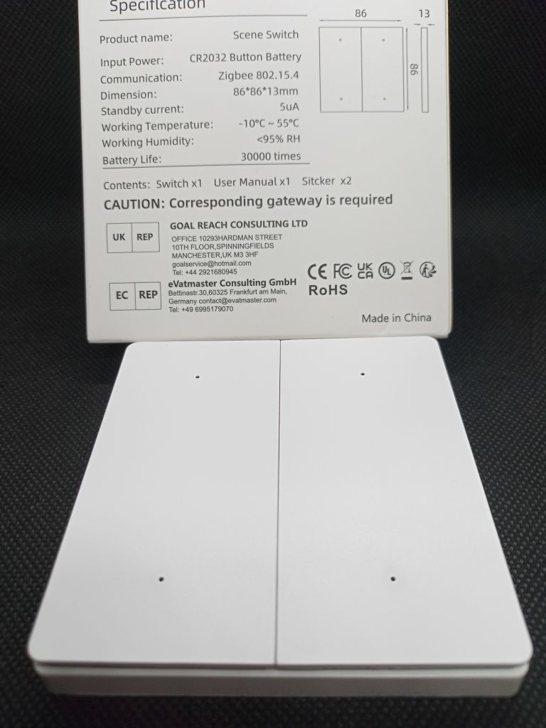4 in 1 Сценарна кнопка Zigbee Home Assistant - фото фото фото 0