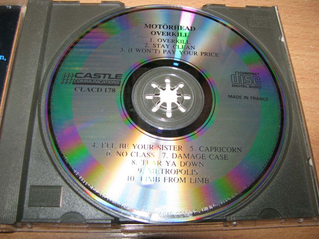 MOTORHEAD - Overkill   (1991 Castle) - фото фото фото 2