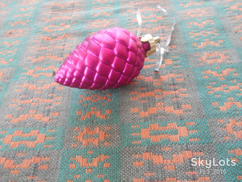 Елочная игрушка СССР: шишка - фото фото фото 1