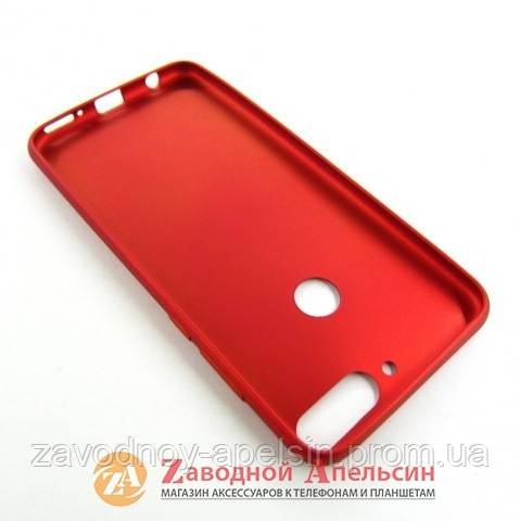 Huawei Y7 2018 honor 7C pro (LDN-L21) чохол soft touch red - фото фото фото 1