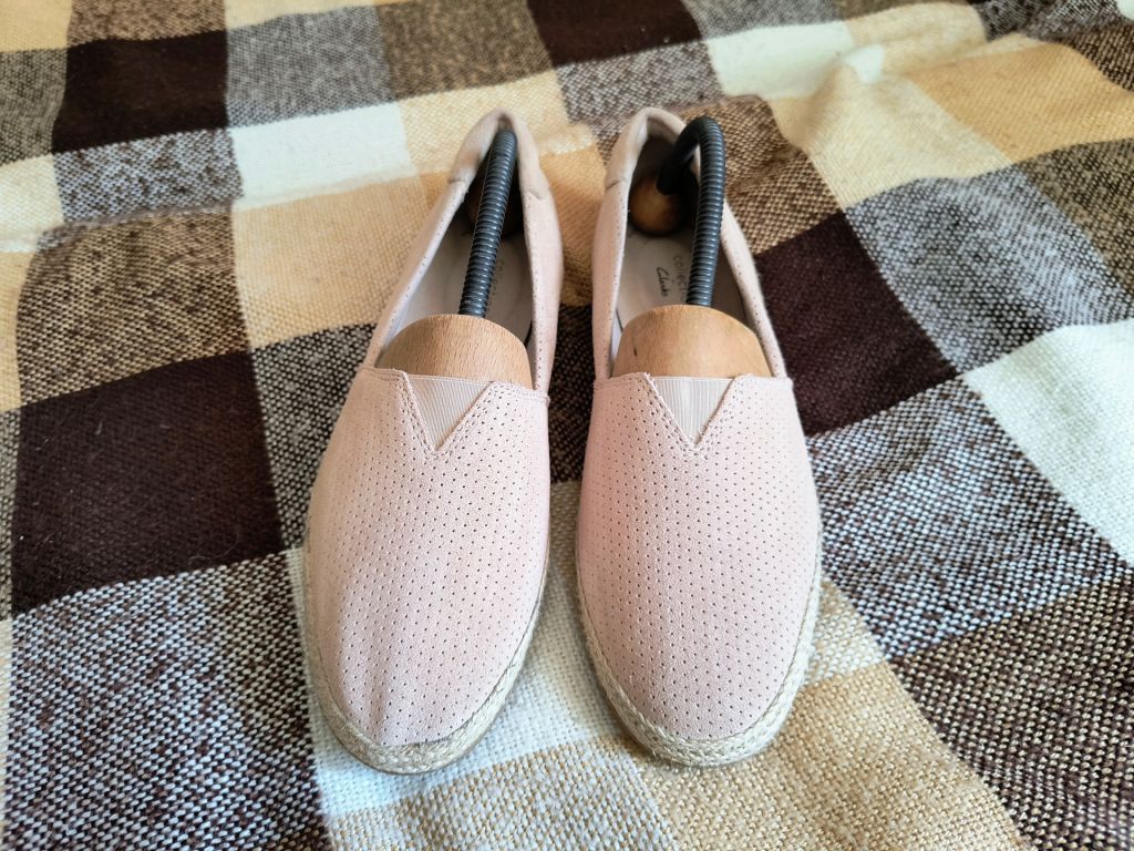 Еспадрильї замша Clarks - фото фото фото 2