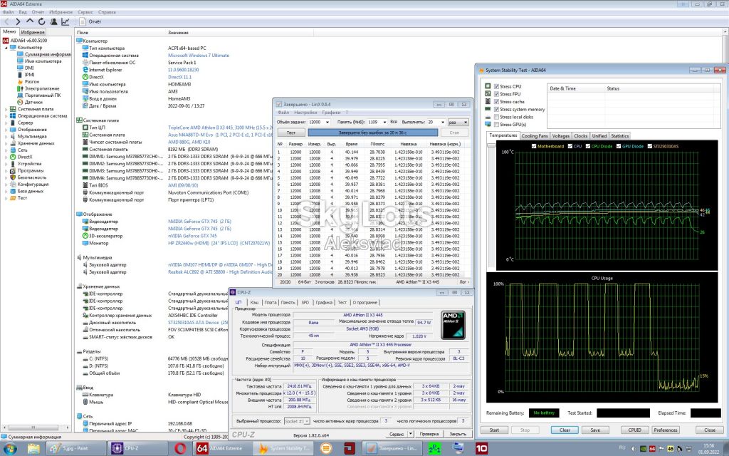 AMD Athlon II X3 445 3.1GHz                 (425, 435, 440) - фото фото фото 5
