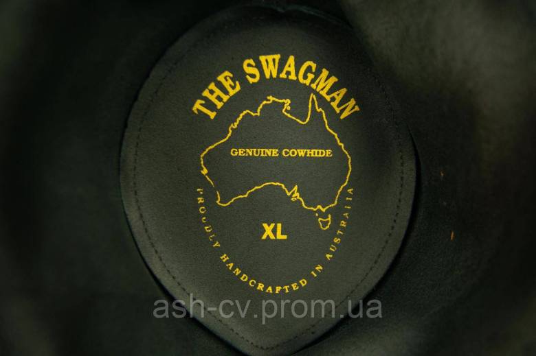 Капелюх, ковбойський, шкіра, The Swagman, Australia - фото фото фото 8