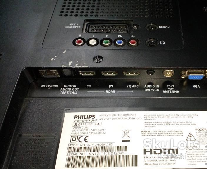 Телевизор Philips 47PFL7606K/02      (Smart TV,3D,FullHD,2xUSB,4xHDMI,DVB-T/C/S2) - фото фото фото 2