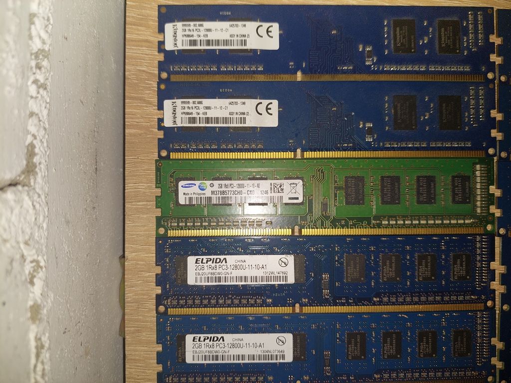 Оперативна пам'ять DDR3 1333Mhz 2Gb  різні виробники - фото фото фото 2