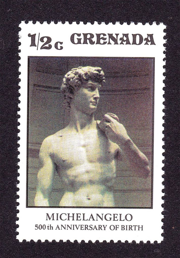 Искусство . Гренада  MNH - Микельанджело - фото фото фото 0