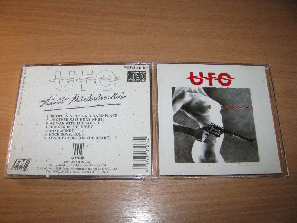 UFO - Ain't Misbehavin'  (1988 FM  1st press,W.Germany) - фото фото фото 0