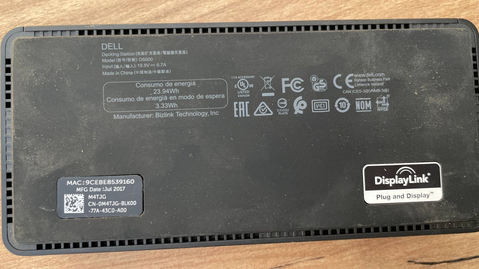 Док-станція Dell Universal Dock D6000 USB-C/USB 3.0 Ultra HD 4K - фото фото фото 8
