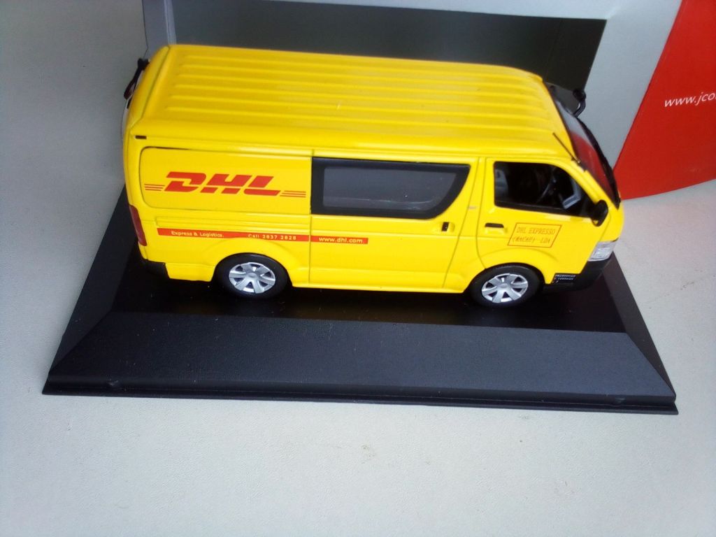 Toyota Hi-Ace DHL by Kyosho 1:43 - фото фото фото 5