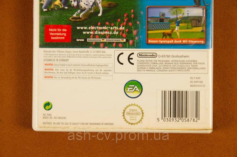Диск, Nintendo, Wii, гра, Sims, 2 - фото фото фото 2