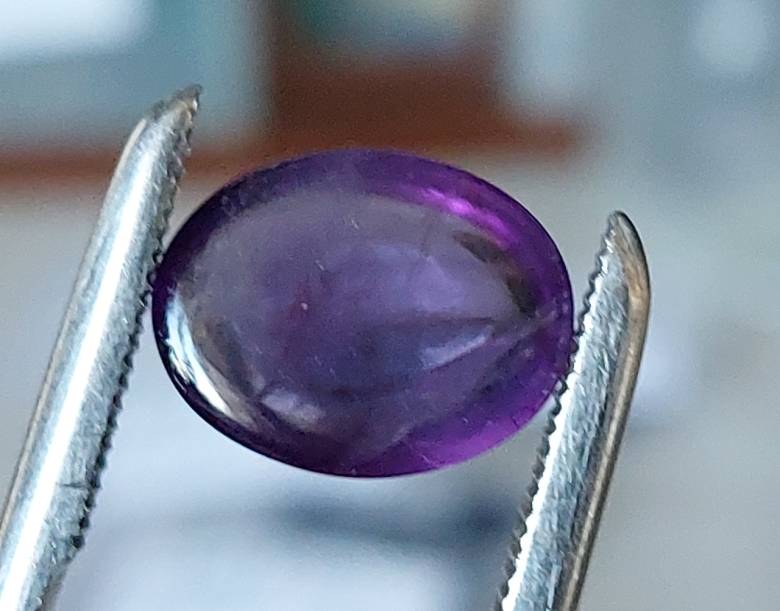 Аметист кабошон 4.15Ct  12.8 х 10 мм - фото фото фото 2