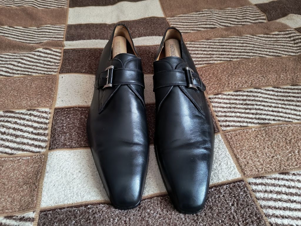 Туфлі монки Magnanni Marco II Monk Strap Leather - фото фото фото 2