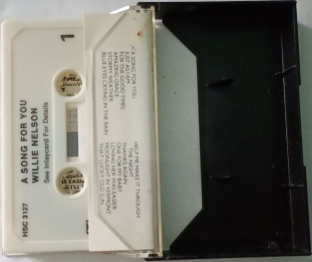 WILLIE NELSON A Song For You. Cassette US? - фото фото фото 1