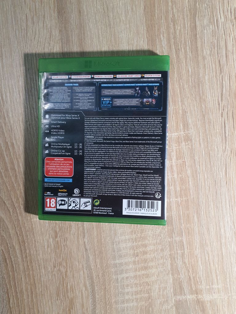 Диск Xbox X Watch dogs - фото фото фото 1