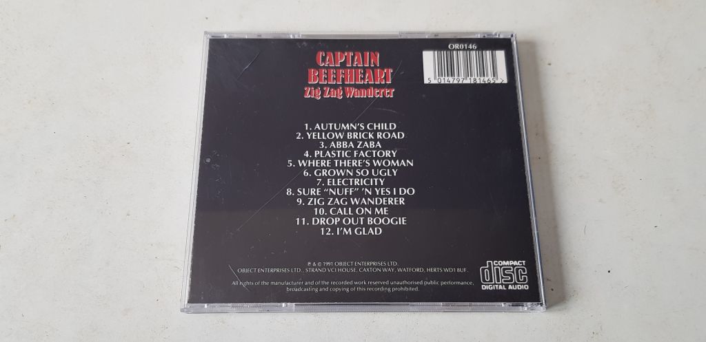 Captain Beefheart Zig Zag Wanderer The Collection CD фірмовий - фото фото фото 1