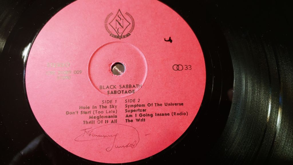 Black Sabbath - Sabotage - фото фото фото 2