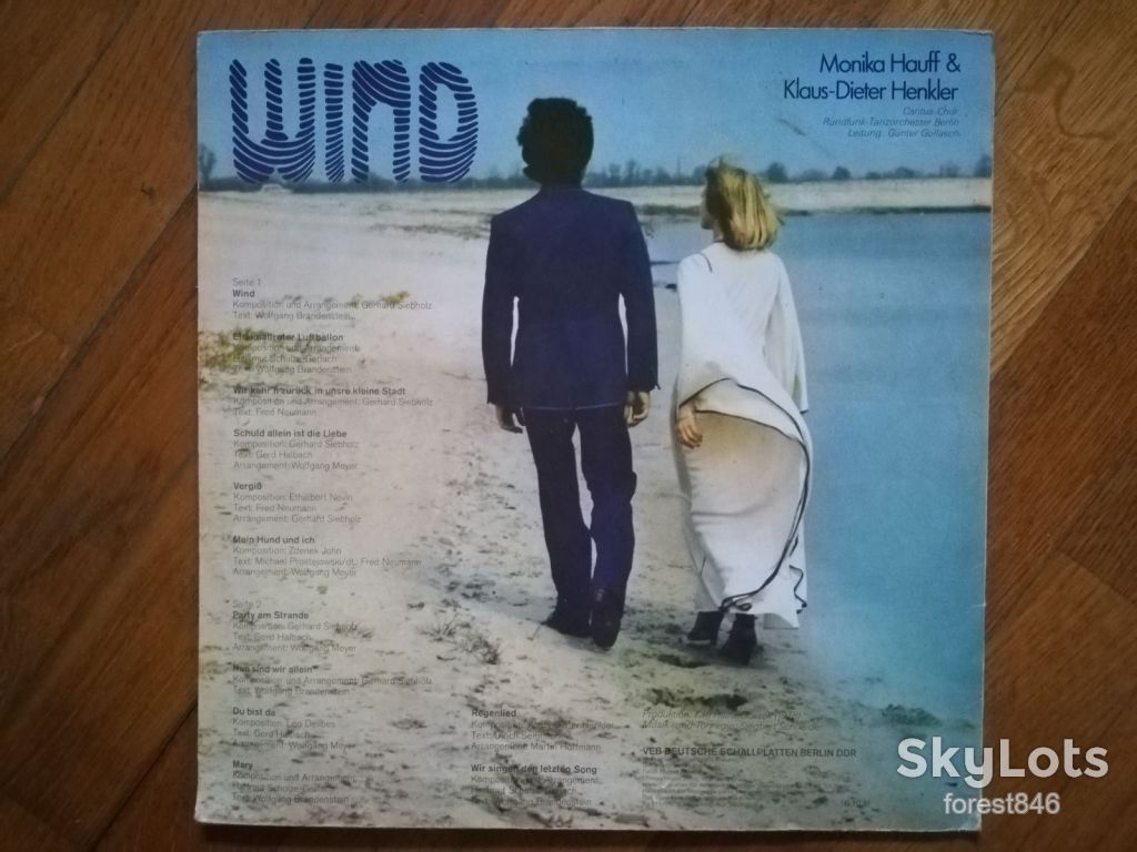 Wind-Monika Hauff und Klaus-Dieter Henkler-Ex.+, НДР - фото фото фото 1