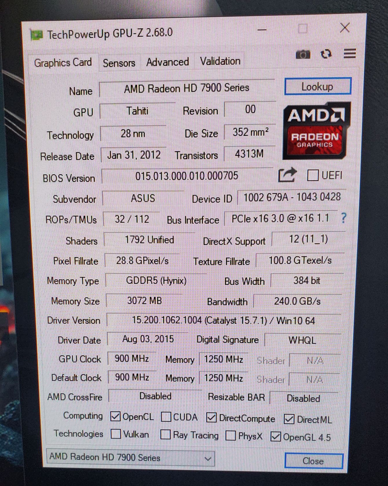Видеокарта HD7950 3Gb Ddr5 Asus - фото фото фото 12